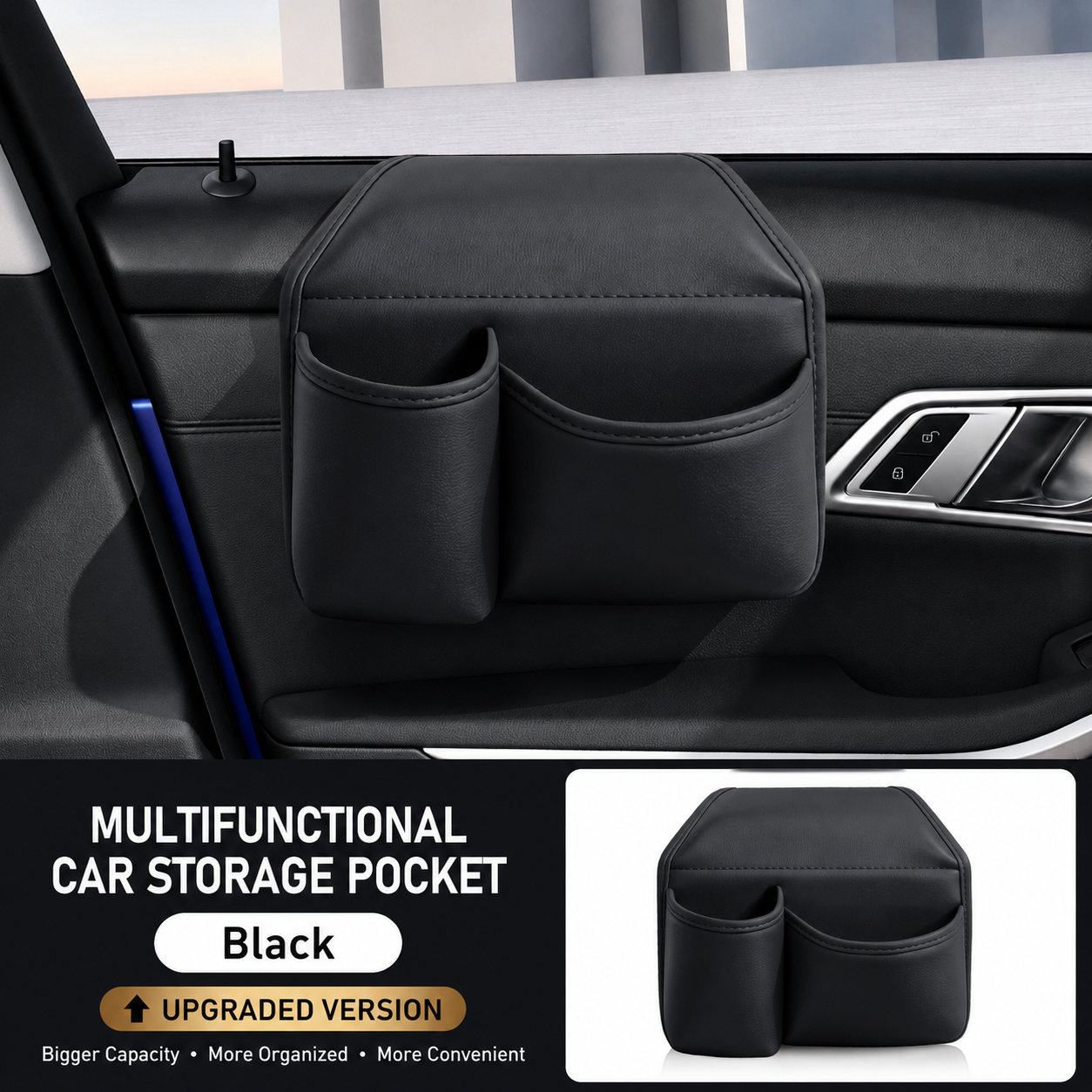 Multifunctional Car Door Storage Pocket – More Space, Less Clutter