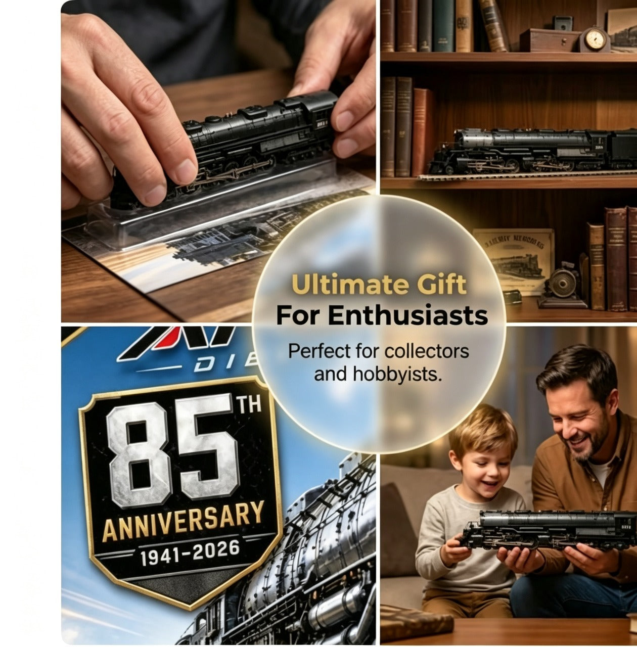 ๐ 85th Anniversary Steam Giant Die-Cast Model