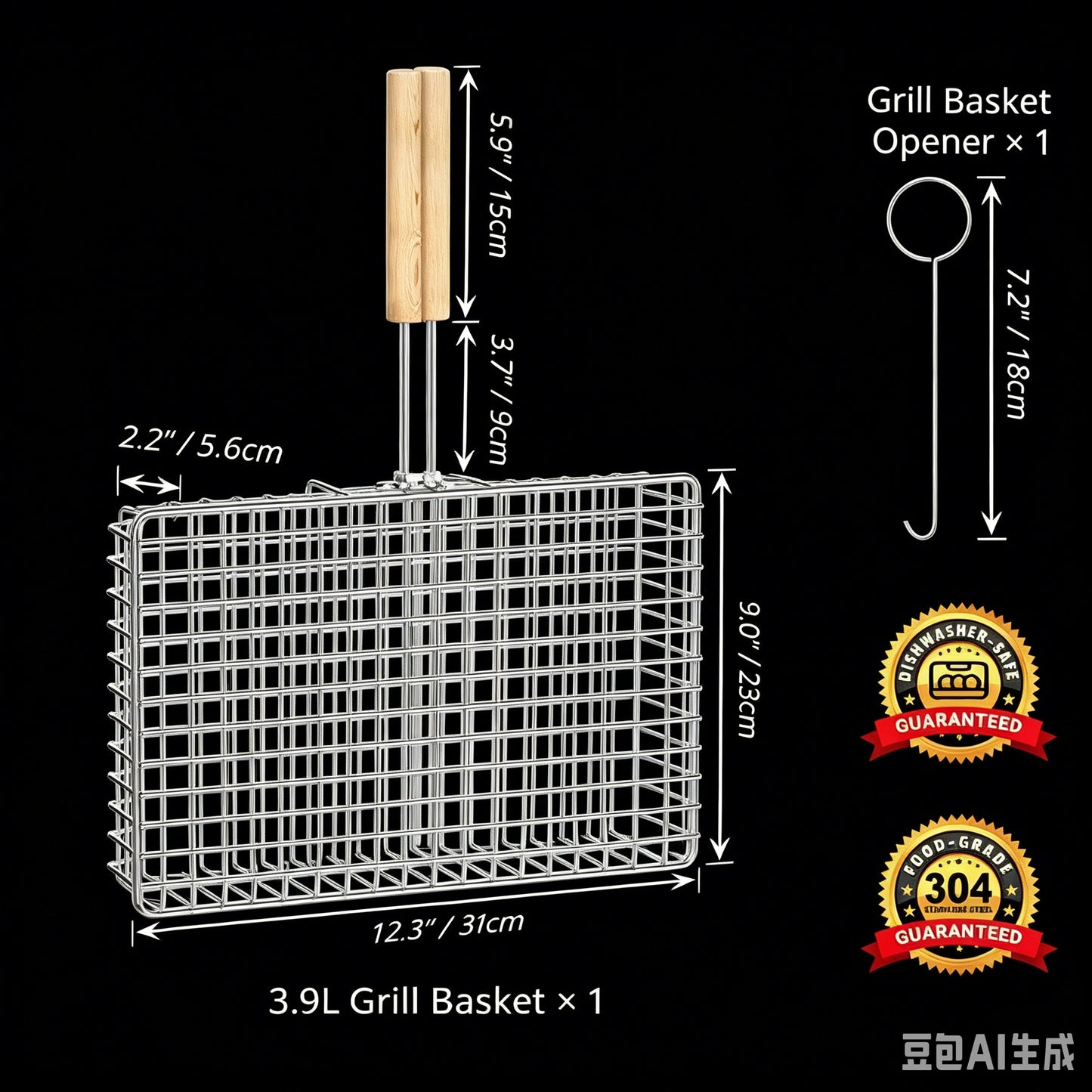 Make Grilling Easier with the Rotating BBQ Grill Basket