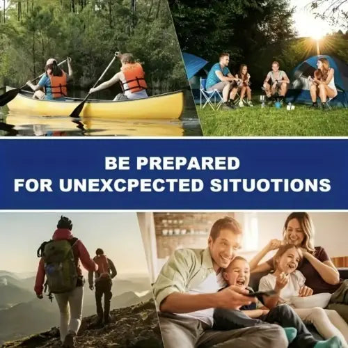 First Aid Kit – High-quality, waterproof, and portable trauma first aid kit, suitable for various emergency situations.