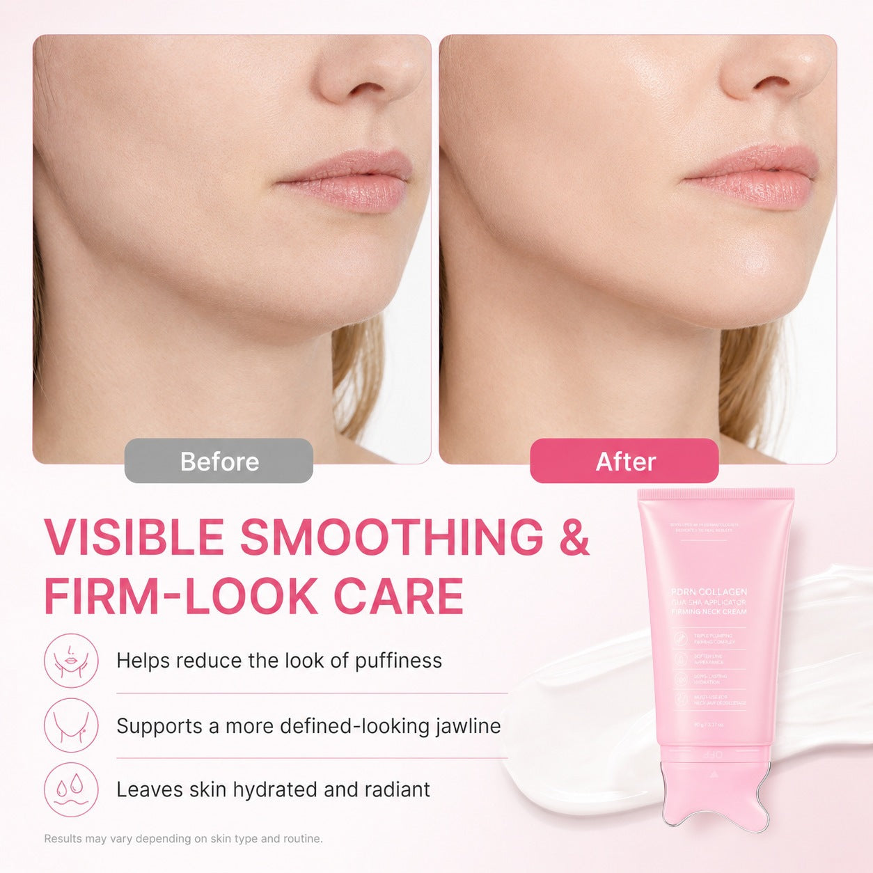 🔥LAST DAY 50% PDRN Collagen Gua Sha Neck Wrinkle Cream