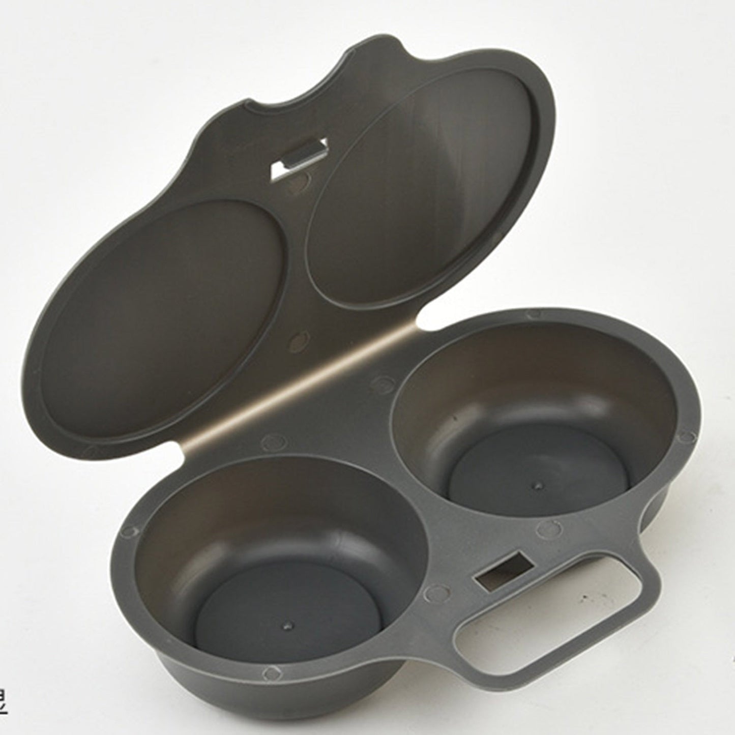 ๐ฅ Perfect Poached Eggs in 2 Mins โ No Oil, No Explosion. Microwave Egg Cooker with Splash-Proof Lid.