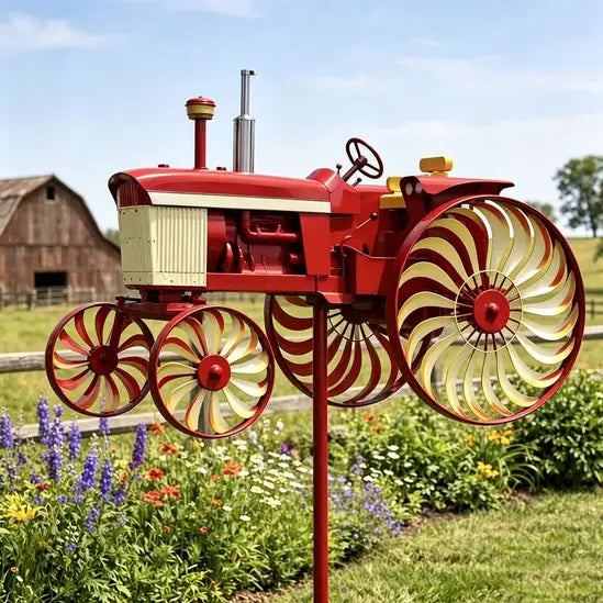 ๐Only Today 60% OFF-Earl's Handmade Tractor Wind Spinner