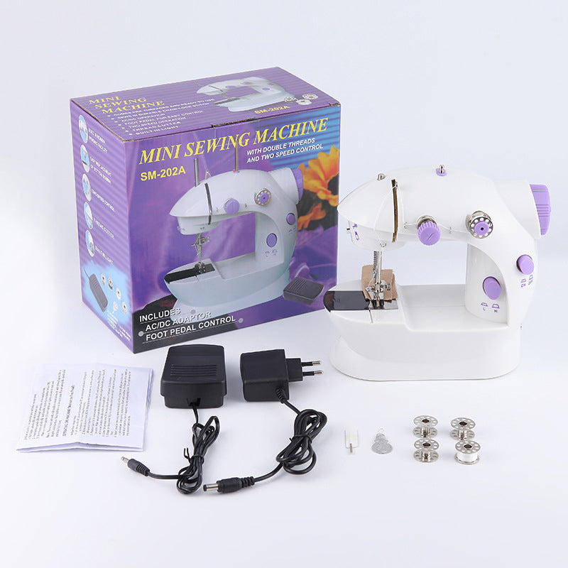 ๐งต Mini Electric Sewing Machine โ Compact Household Repair & Craft Tool โจ