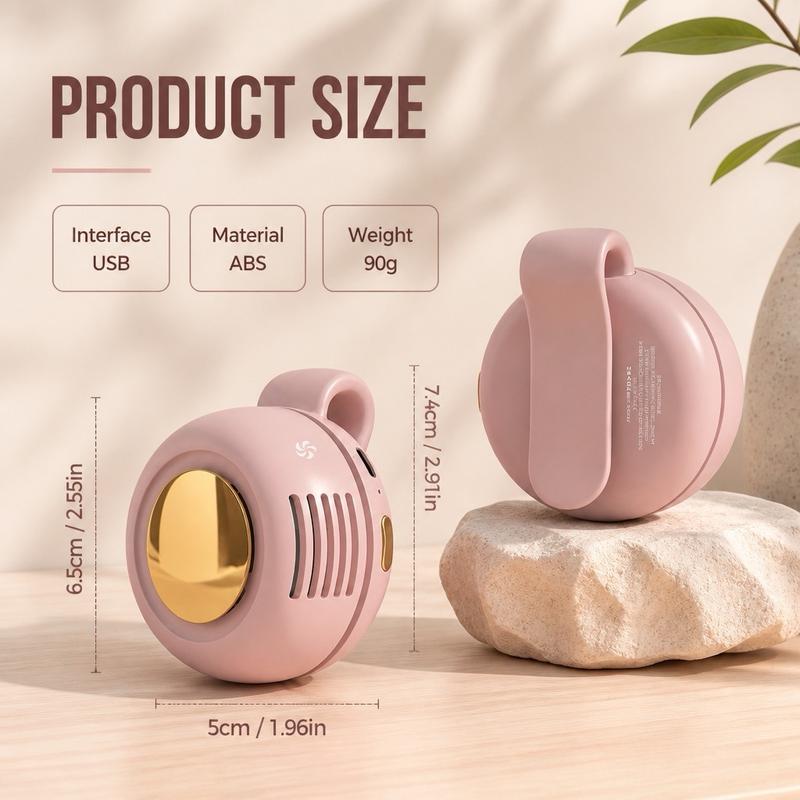 🌟 Portable Silent Mini Bladeless Electric Fan 🌟