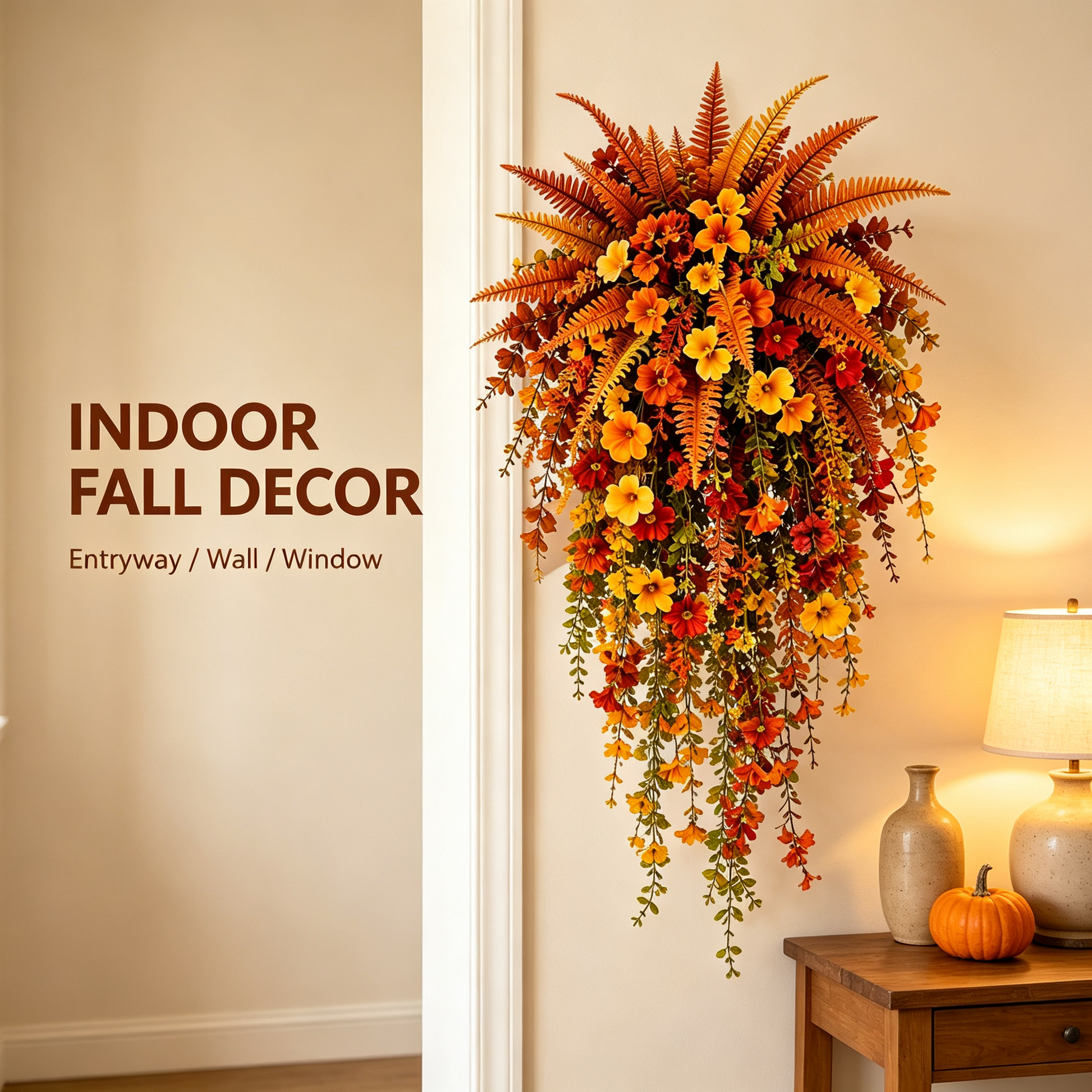 🔥Last Day Buy 1 Get 1 Free |🍂Artificial Fern for Autumn Porch & Door