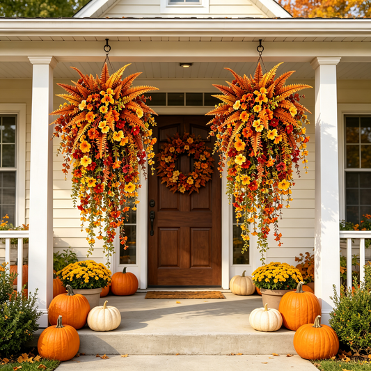 🔥Last Day Buy 1 Get 1 Free |🍂Artificial Fern for Autumn Porch & Door