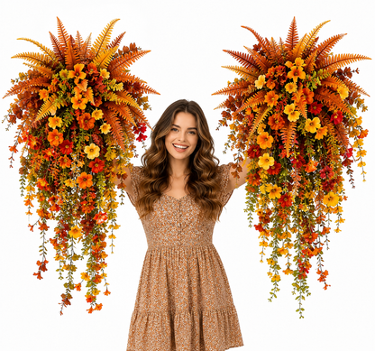 🔥Last Day Buy 1 Get 1 Free |🍂Artificial Fern for Autumn Porch & Door