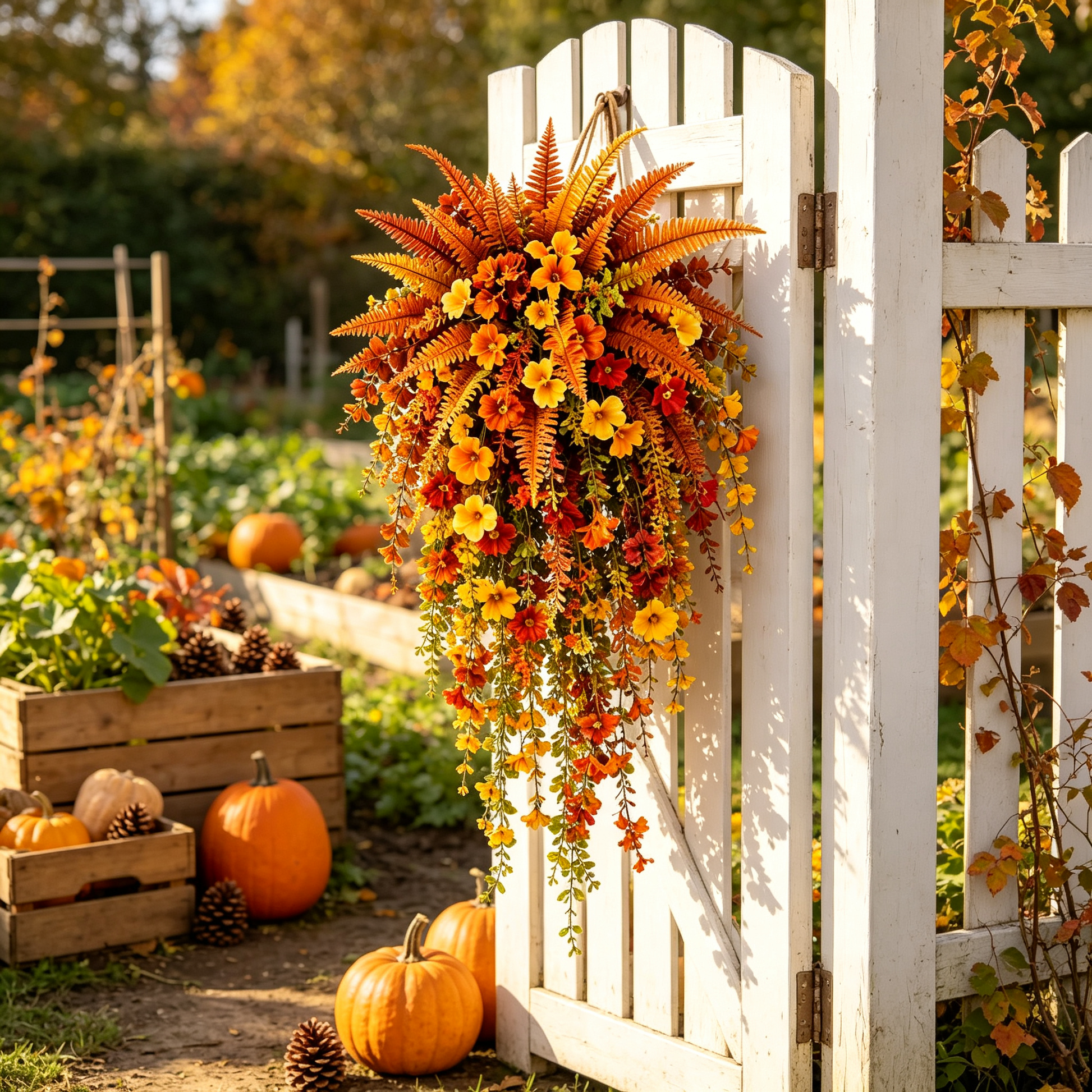 🔥Last Day Buy 1 Get 1 Free |🍂Artificial Fern for Autumn Porch & Door