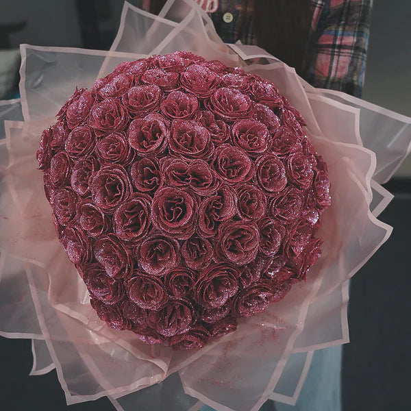 Limited Time Christmas In July Discount: Luxury No-Fade Rose Bouquet