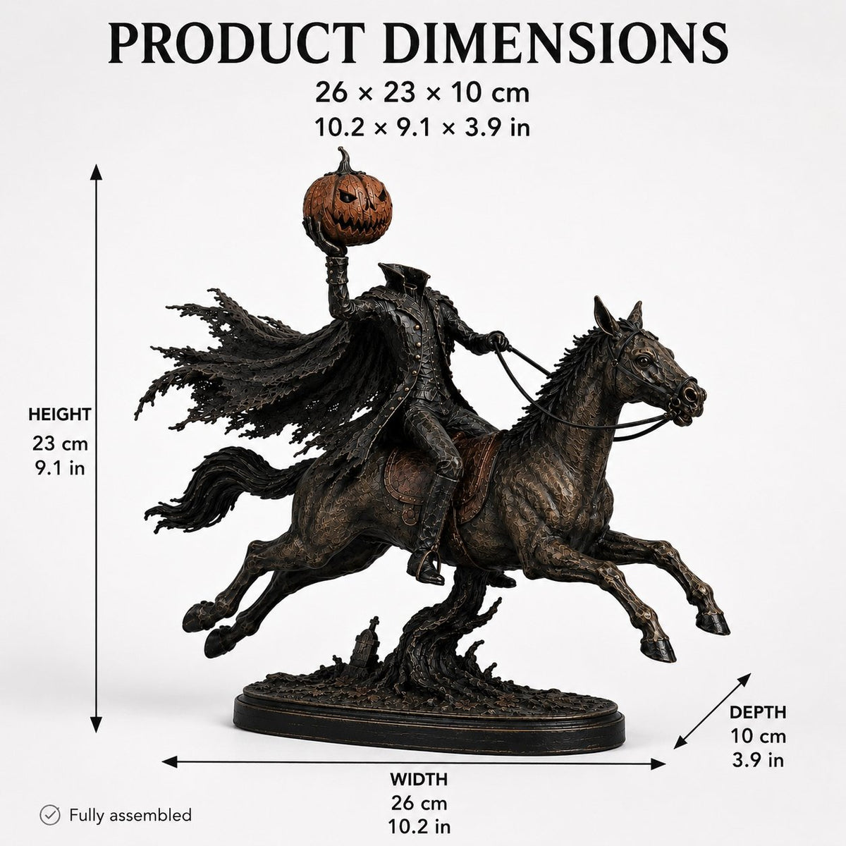 🎃🏇Midnight Chase Headless Horseman Statue | Awaken the Legend of the Hollow