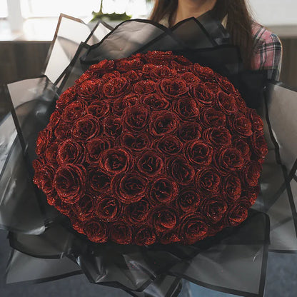 Limited Time Christmas In July Discount: Luxury No-Fade Rose Bouquet