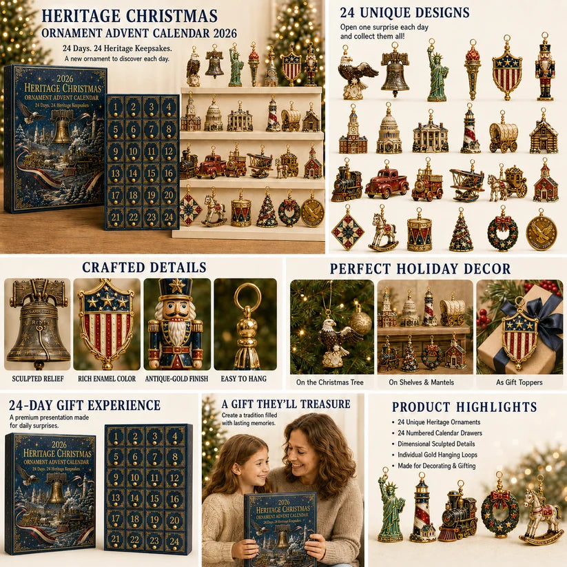 America 250th Anniversary Heritage Christmas Advent Calendar