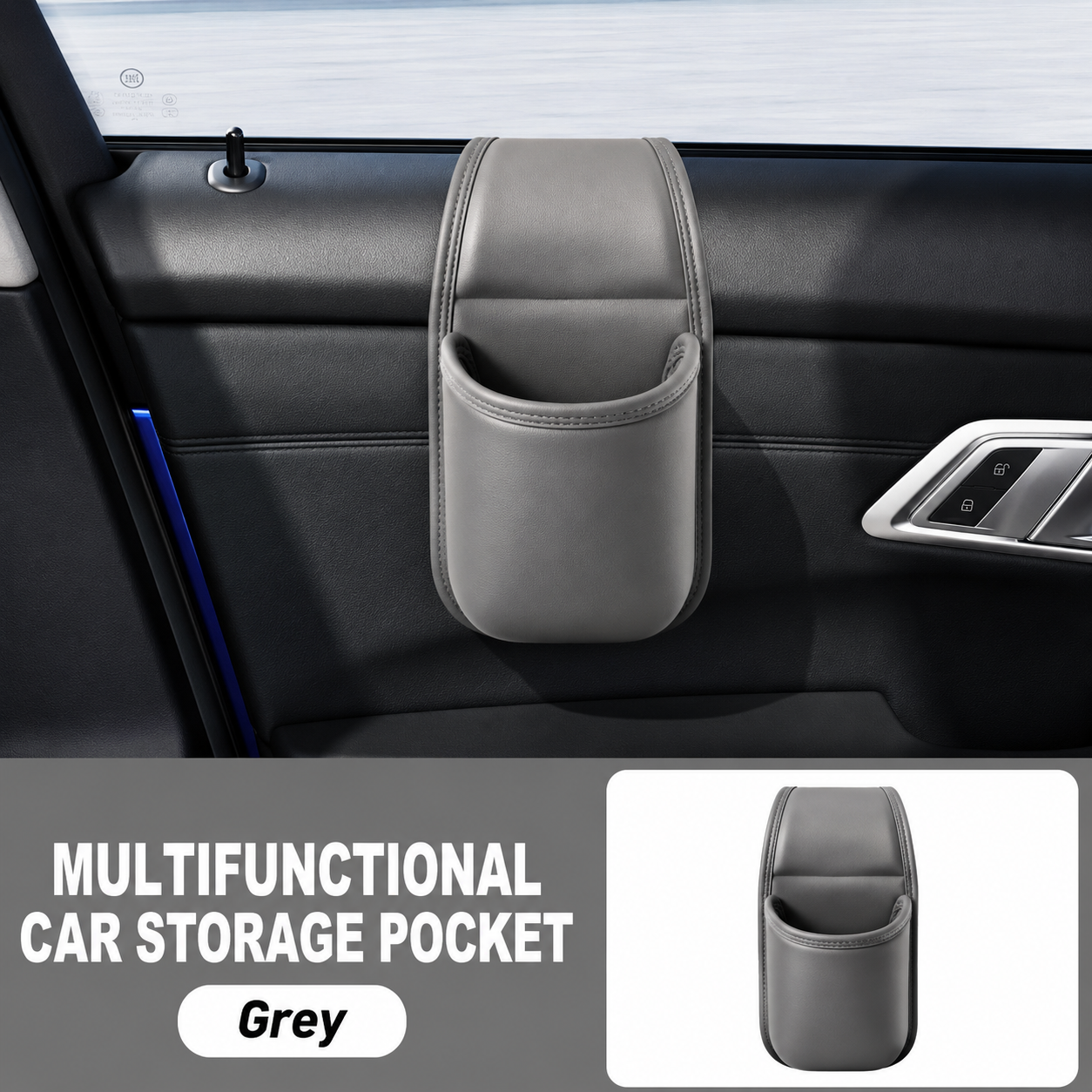 Multifunctional Car Door Storage Pocket – More Space, Less Clutter