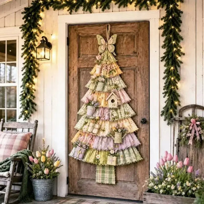 DIY Christmas Tree Door Hanging Kit