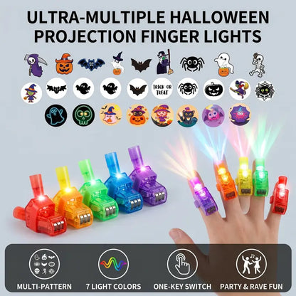 Halloween Finger Projector Lights