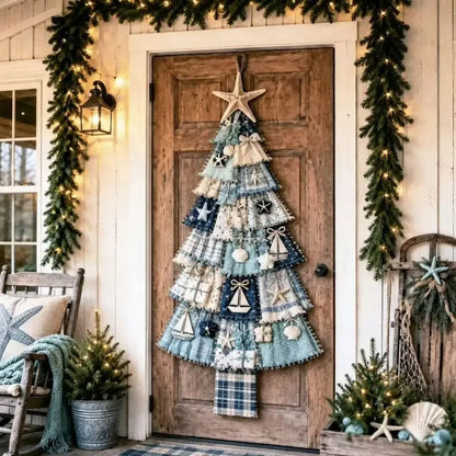 DIY Christmas Tree Door Hanging Kit