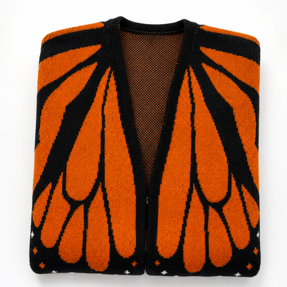 MONARCH BUTTERFLY CARDIGAN