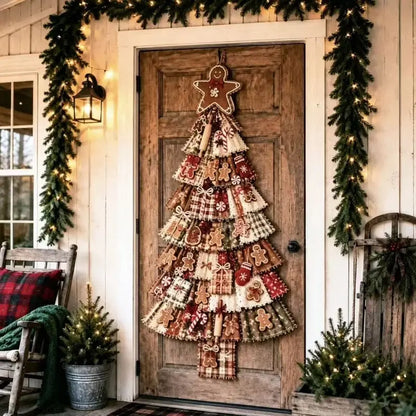 DIY Christmas Tree Door Hanging Kit