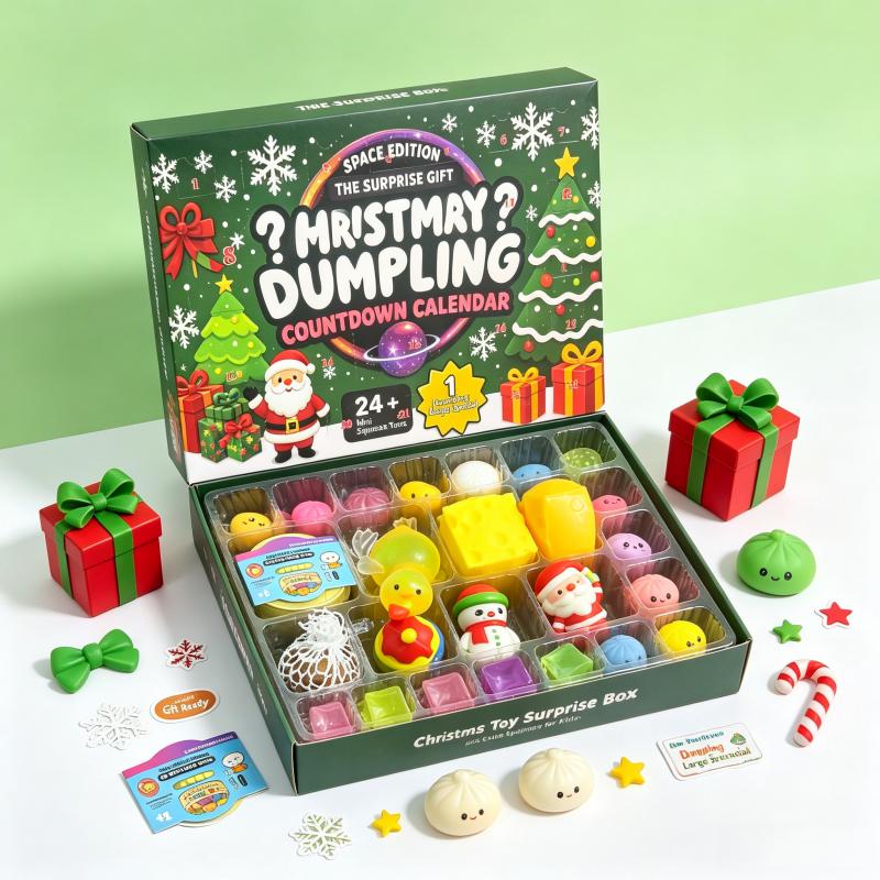 Christmas Mini Squishies Advent Calendar 2026