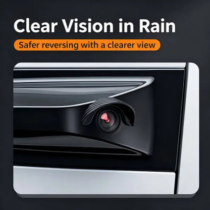 4pcs Car Rear‑View Camera Rain Shield