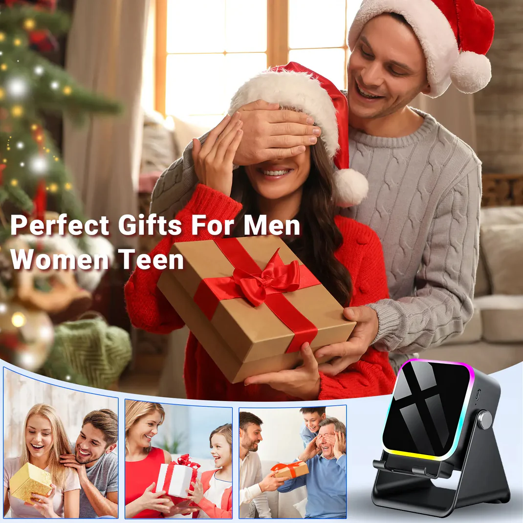 Wireless audio stand as a gift