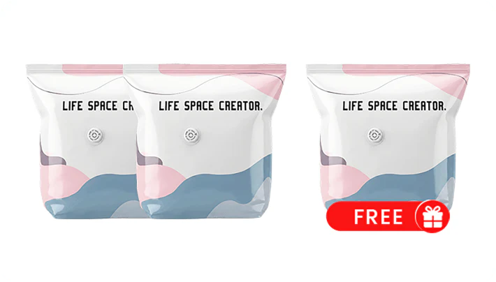 💨No-Pump 3D Vacuum Storage Bags
