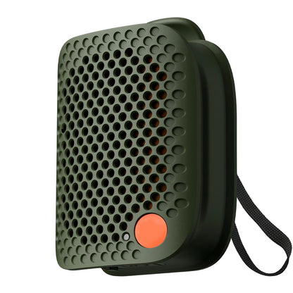 Clip-On IPX7 Waterproof Bluetooth Mini Speaker, TWS Stereo for Outdoor Workout Shower