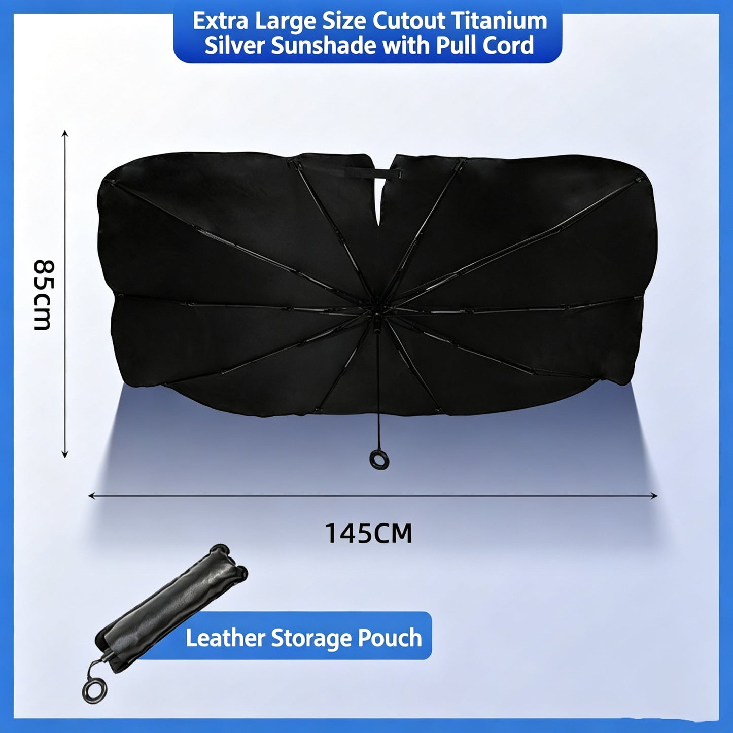 ☀️Portable Car Windshield Sun Shade Umbrella