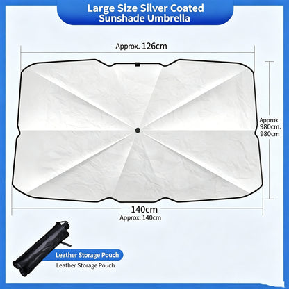 ☀️Portable Car Windshield Sun Shade Umbrella