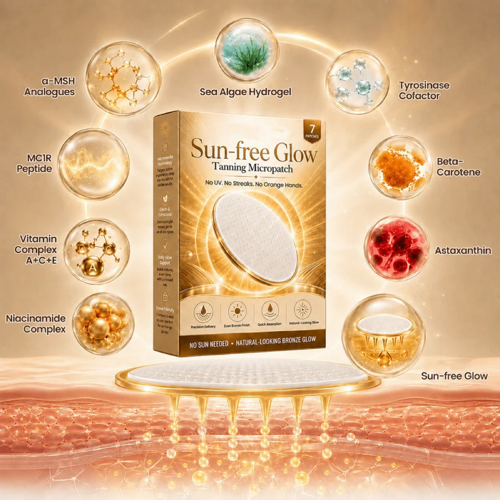 🔥LAST DAY 50% Sun-Free Glow Tanning Micropatch