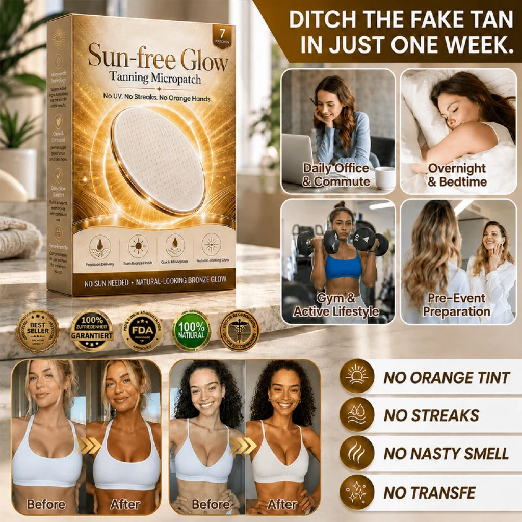 🔥LAST DAY 50% Sun-Free Glow Tanning Micropatch