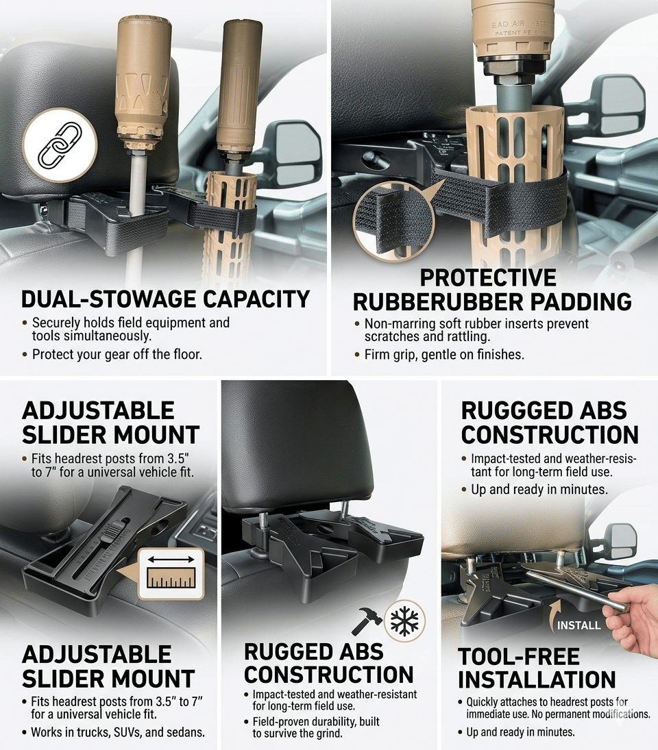 The Ultimate Universal Seat Back supporting structure Rack – Buy 2, Free Shipping