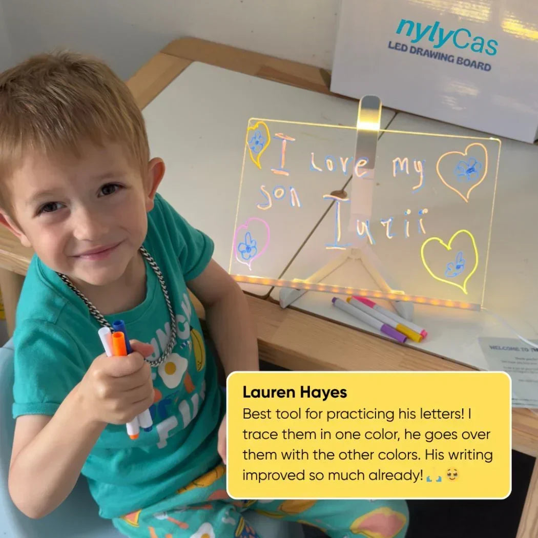 ✨LAST WEEK SPECIAL PRICE: $29.99!!⏳🎨Luminous Led Drawing Board For Children