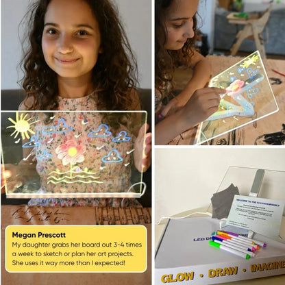✨LAST WEEK SPECIAL PRICE: $29.99!!⏳🎨Luminous Led Drawing Board For Children