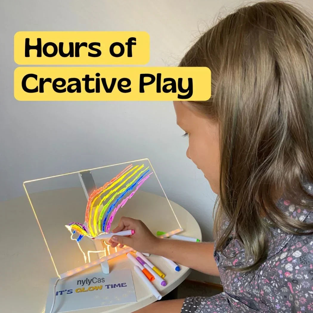 ✨LAST WEEK SPECIAL PRICE: $29.99!!⏳🎨Luminous Led Drawing Board For Children