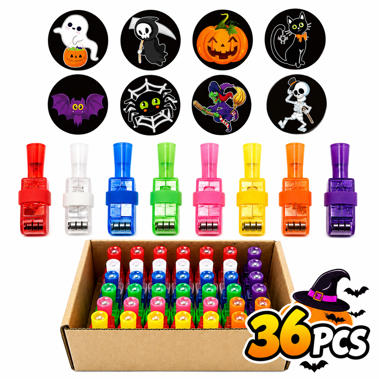 Halloween Finger Projector Lights