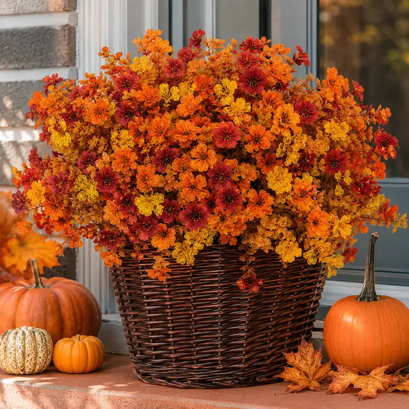 Fall Artificial Flower Halloween
