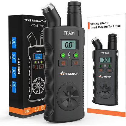 🚗TPMS 2-in-1 Relearn Tool & Digital Tire Pressure Gauge