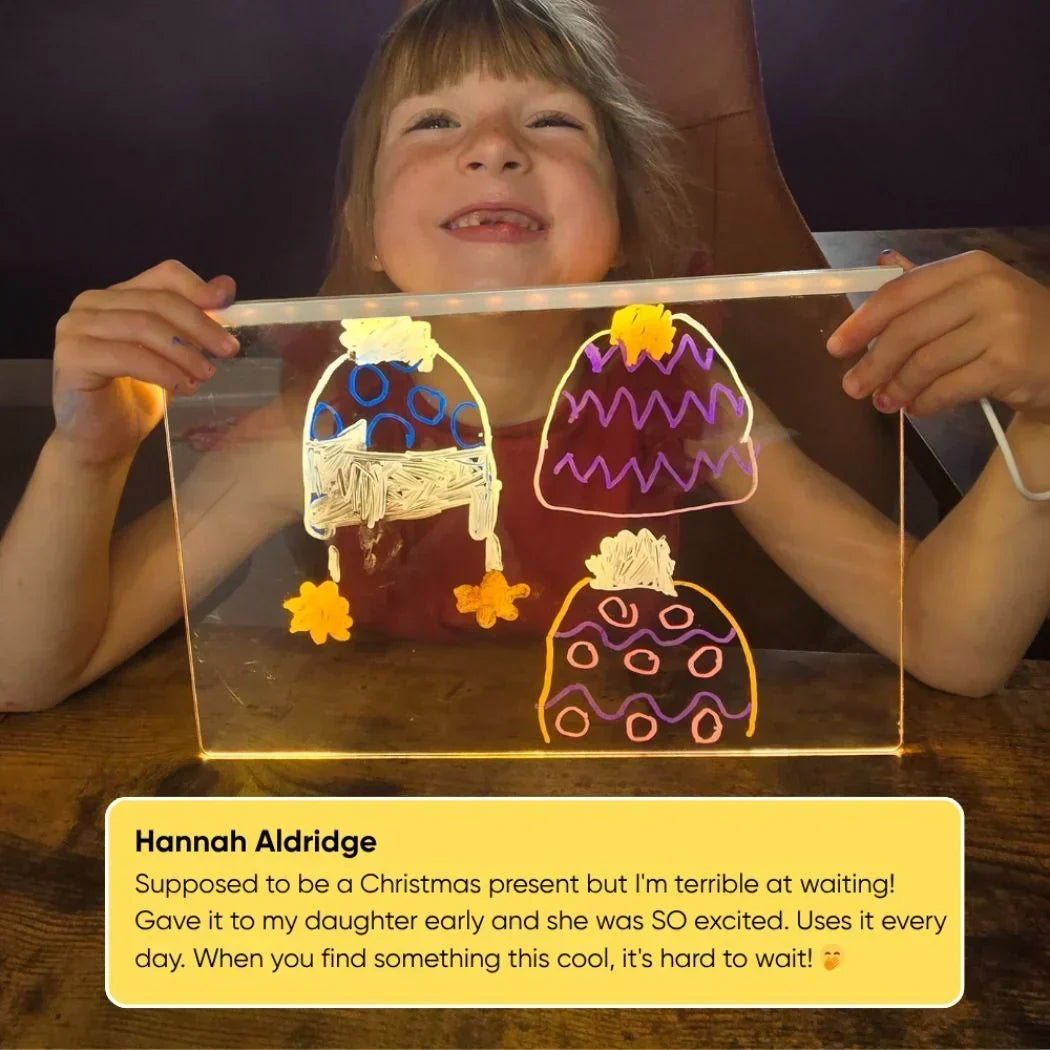 ✨LAST WEEK SPECIAL PRICE: $29.99!!⏳🎨Luminous Led Drawing Board For Children