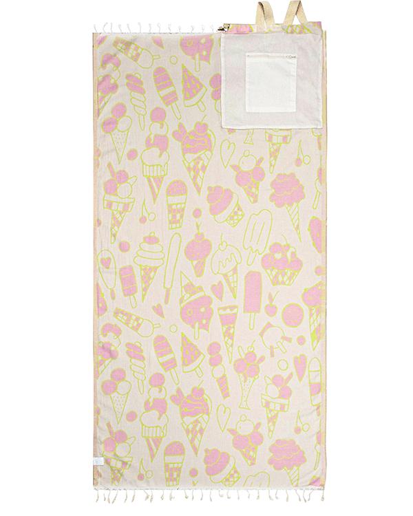 2-in-1 Convertible Beach Towel Bag