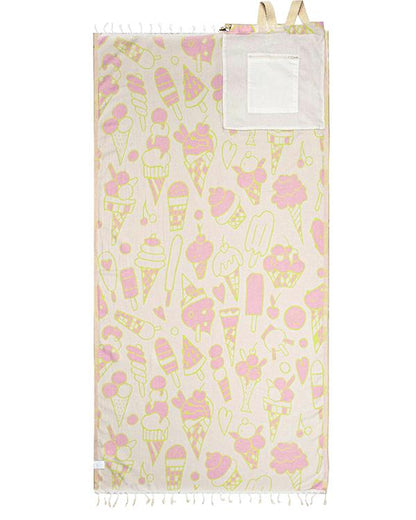 2-in-1 Convertible Beach Towel Bag