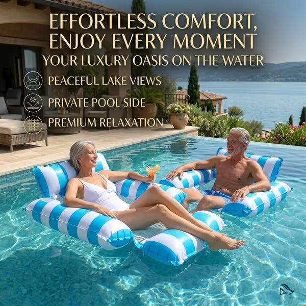 The Azure Float: 4-in-1 Ultra-Lounge System