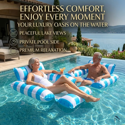 The Azure Float: 4-in-1 Ultra-Lounge System
