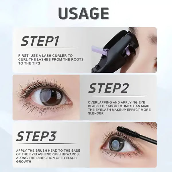 Metal Wand Tubing Mascara – Long-Wearing Tubing Formula for Stunning Length & 24H Smudge-Proof Curl ✨👁️🖤