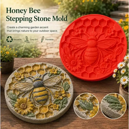 Garden stepping stone mold kit