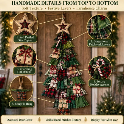 DIY Christmas Tree Door Hanging Kit