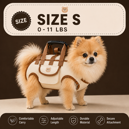 Wearable Pet Carrier Bag – Hands-Free Comfort for Small Pets