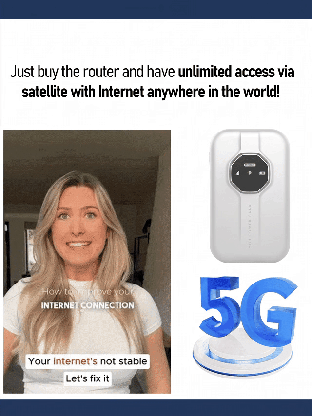 🌍 Boundless Portable WiFi – Global Coverage for Travel & Business🛡️