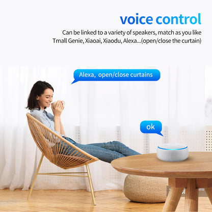 Smart Curtain Robot for Rod & Track Curtains